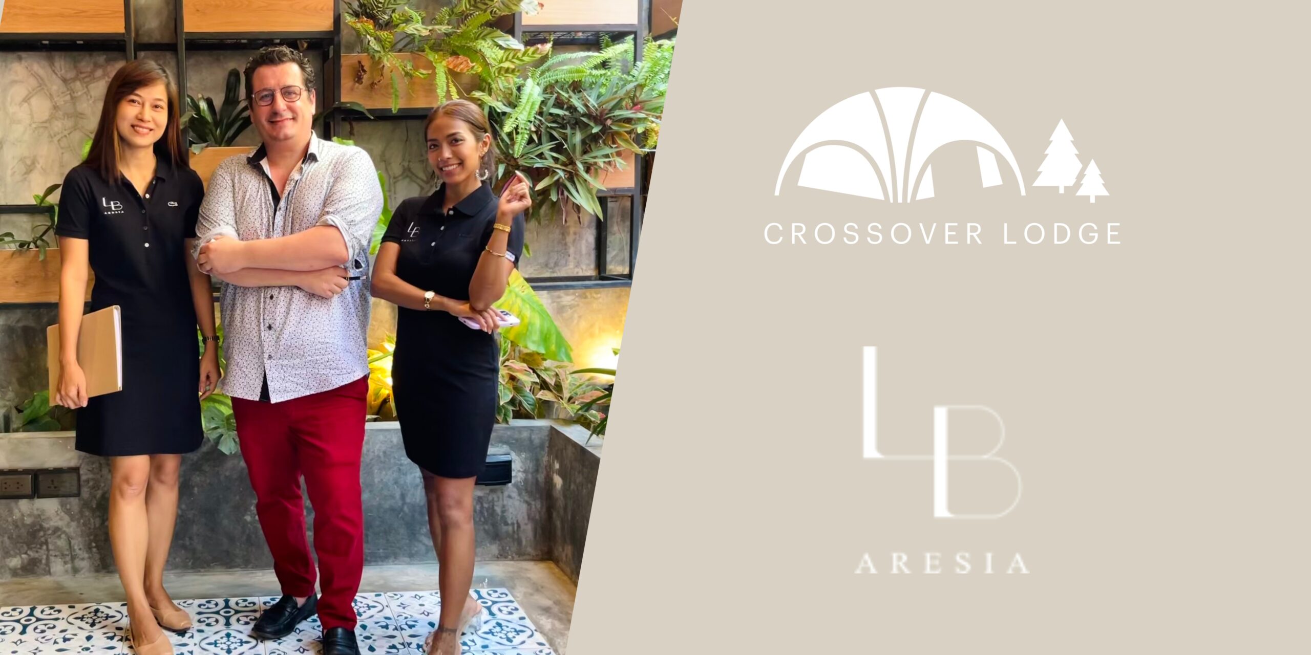 partnership crossover lodge thailand glamping tent