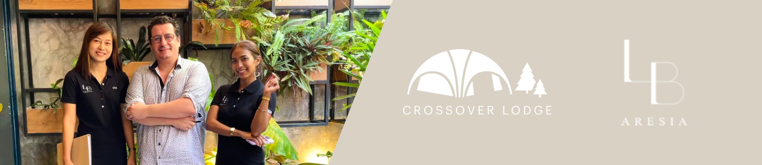 crossover lodge partnershp thailand glamping tent