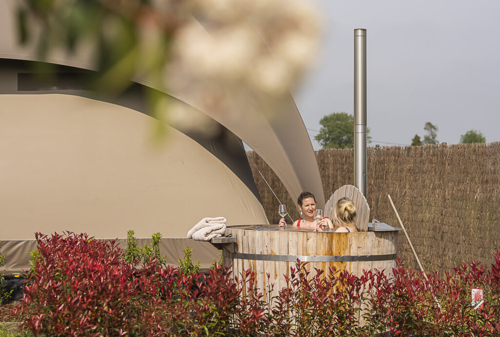Eco glamping with wellness