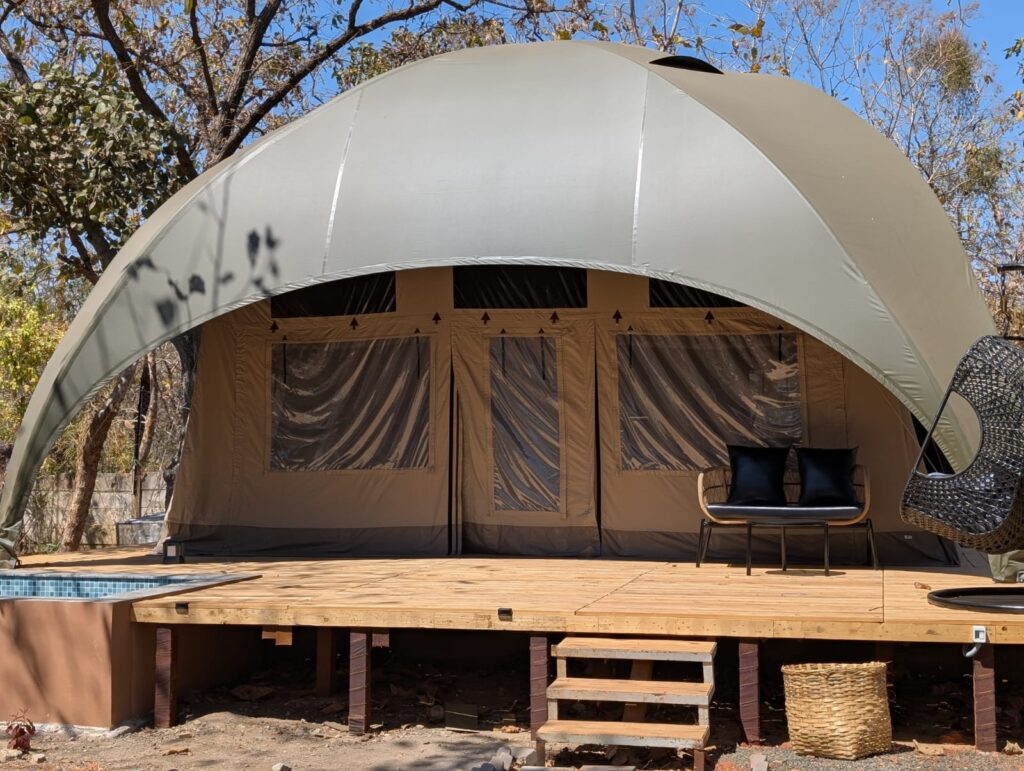 Large glamping tent India