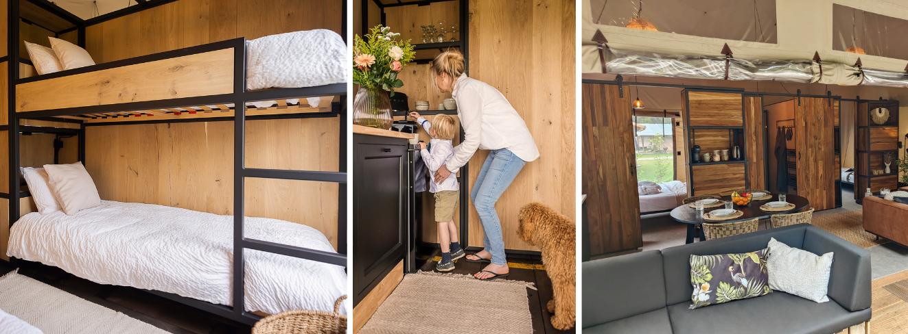 family glamping