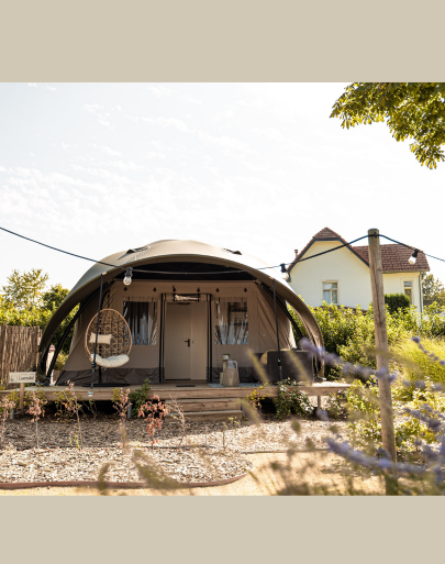 hilton glamping