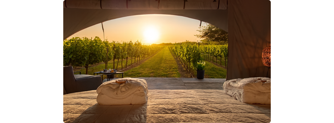 wine glamping